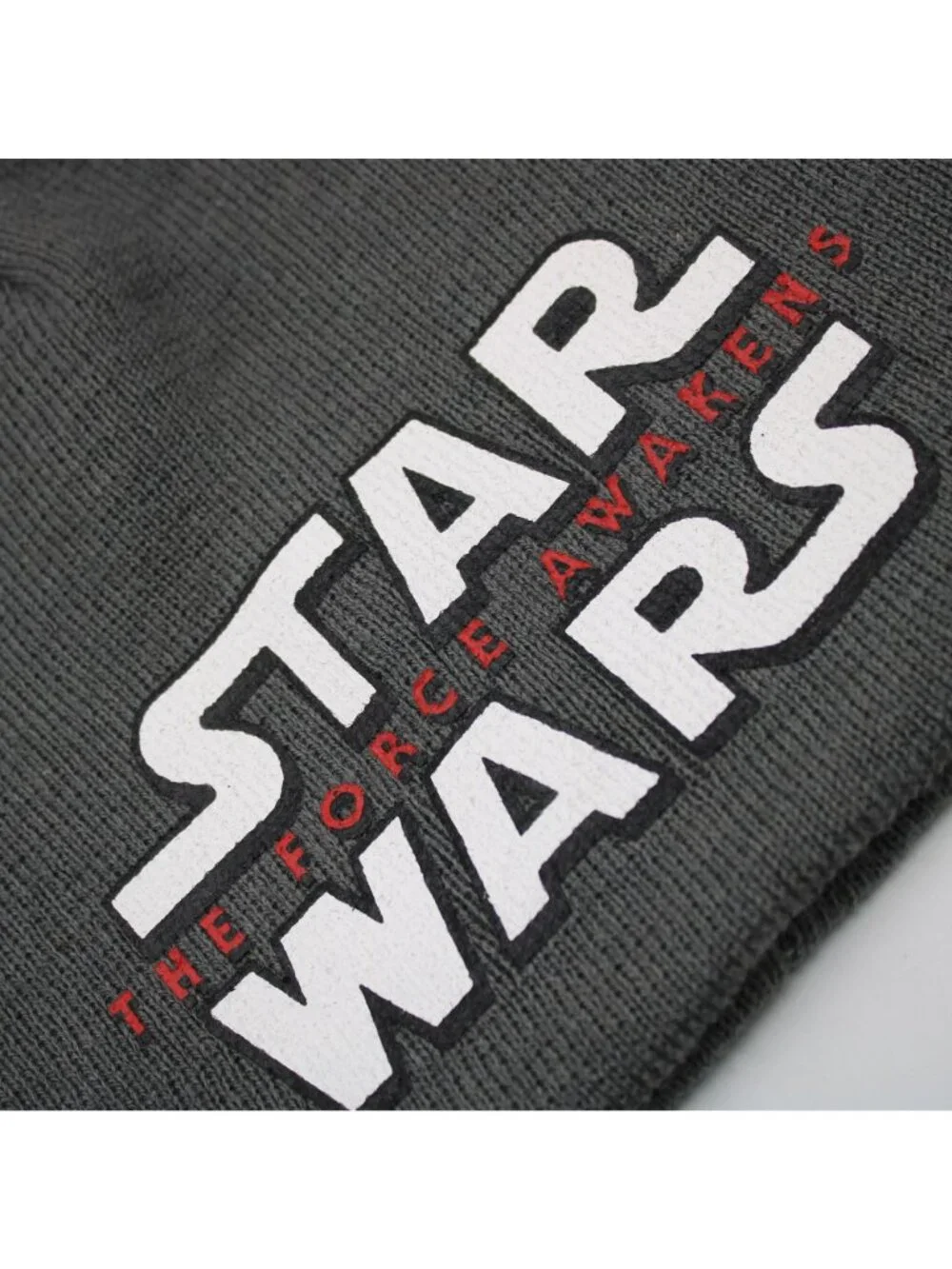 Star Wars The Force Awakens Beanie Winter Hat Skull Cap OSFM Screen Printed